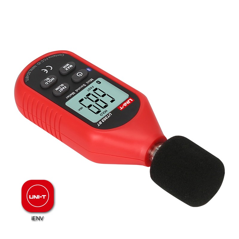 UNI-T UT333BT UT353BT UT363BT UT383BT Digital Humidity Meter Mini Anemometer Light Meter Lux Digital Sound Meter