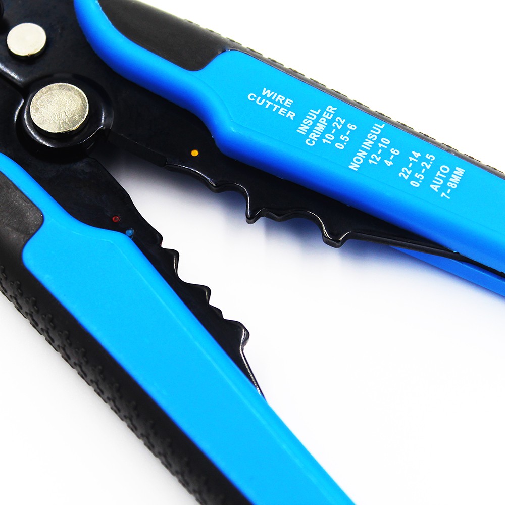 Multifunctional stripping pliers, used for cable cutting, crimping terminal 0.2-6.0mm, high precision automatic brand hand tool