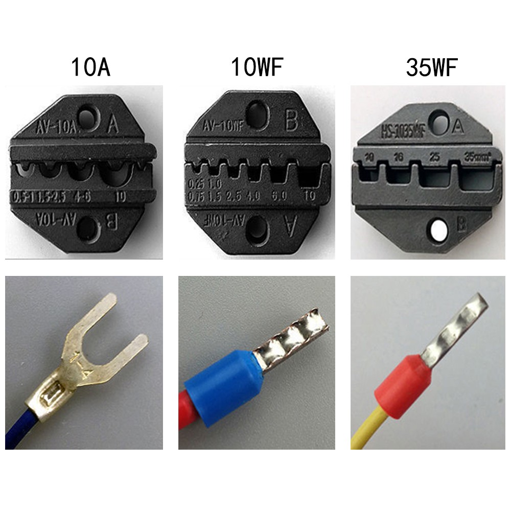 Crimping Jaw Pliers HS-03BC/30J/40J/10A/10WF/35WF/103/256N/06WF2C/05H for Crimping Terminals