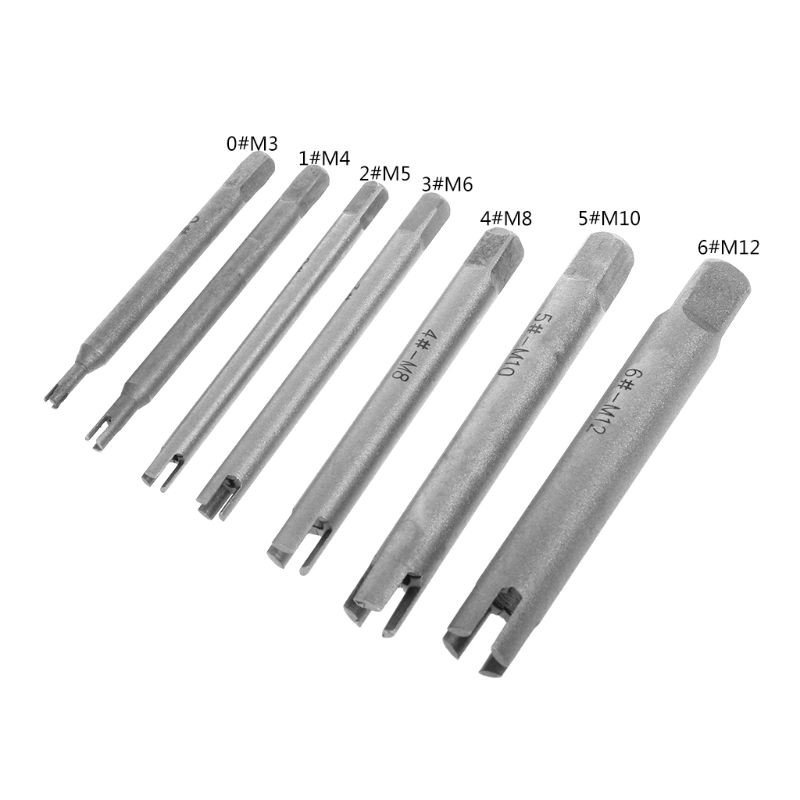 Broken Tap Extractor Manual Easy Out Wire Screw Remover Tools Drill Bit With 3/4 Claw Metric M3-M12 24TD Wholesale