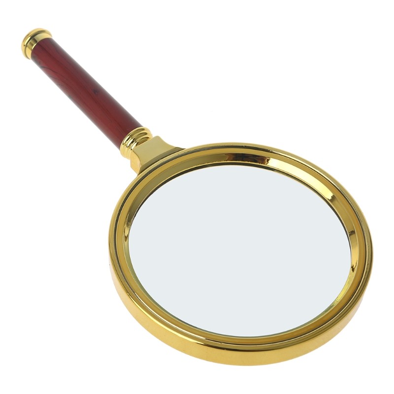 Hot 90mm Handheld 10X Magnifier Magnifying Glass Jewelry Reading Lens