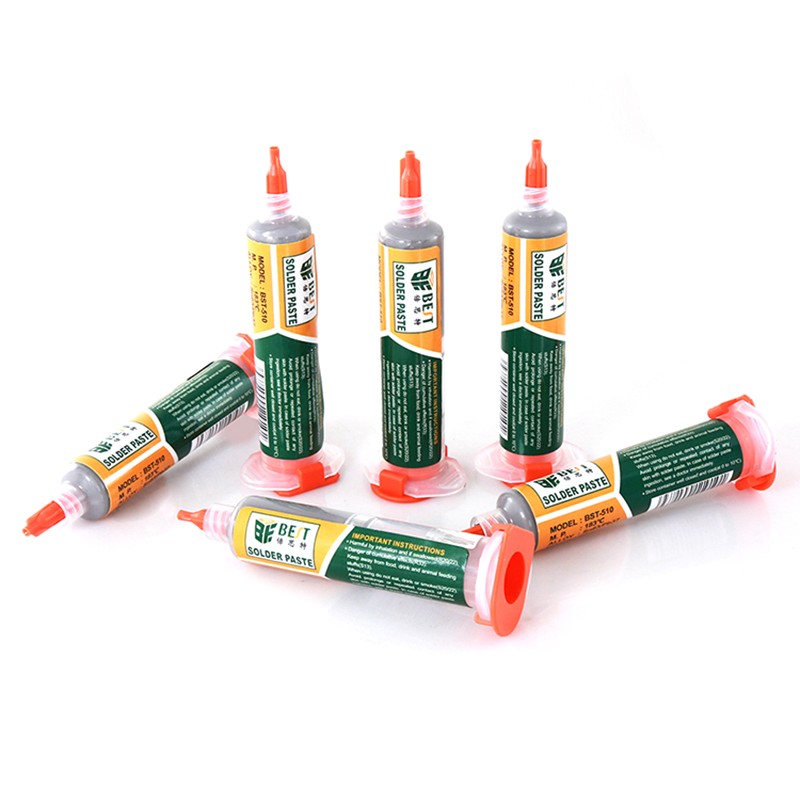 38g Tin Soldering Paste Welding Supplies Melting Point Medium Temperature 183C No Clean Liquid Syringe Flux Soldering Repair Tools