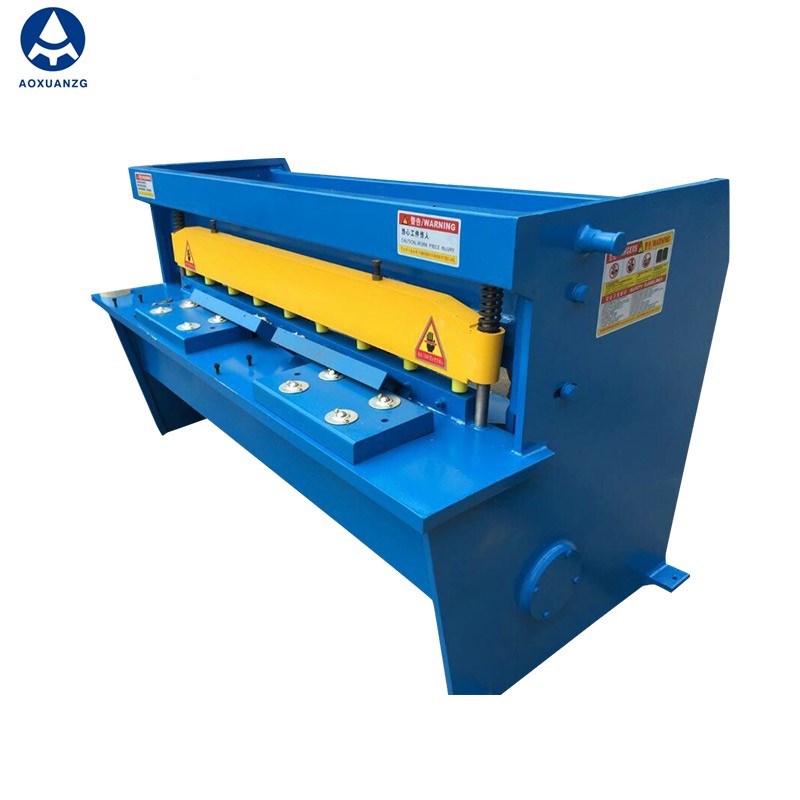 China manufacturer electric automatic shearing machine and automation sheet metal cutting guillotine high quality for sale