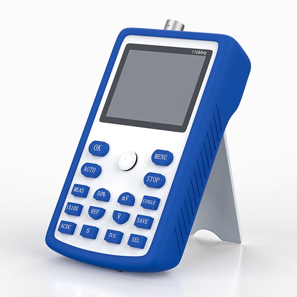 FNIRSI-1C15 Professional Digital Oscilloscope 500 Giant Samples/sec Sampling Rate 110MHz Bandwidth Analog Support Waveform Storage