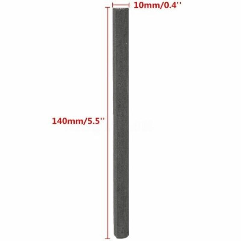 1pc 10X100/140/160/200mm Ferrite Rod Loopstick for Radio Antenna Crystal Aerial Adapter Black Mn-Zn Ferrite Rod Material