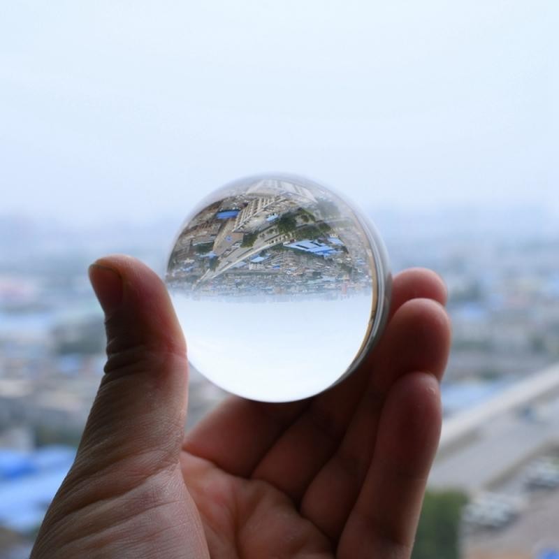 30mm 40mm 50mm crystal ball pure glass ball photography ball home decorative ball gift