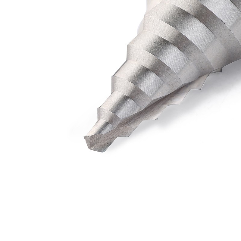 1pc Step Drill Bit 6-60mm 4-32mm Spiral Groove Wood Metal Hole Cutter HSS Round Shank Step Cone Drill Bit