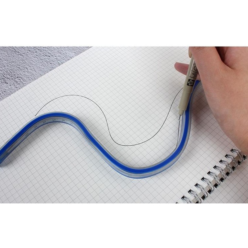 Professional Flexible Curve Ruler 30/40/50/60cm for Sewing Drawing Design