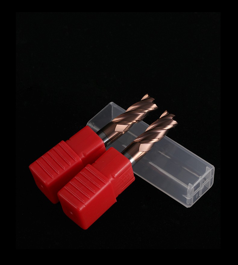 HRC55 Solid Carbide End Mill 1 2 4 5 6 8 10 12mm 4Flutes Milling Cutter Alloy Tungsten Steel Cutting Tool CNC Maching Endmills