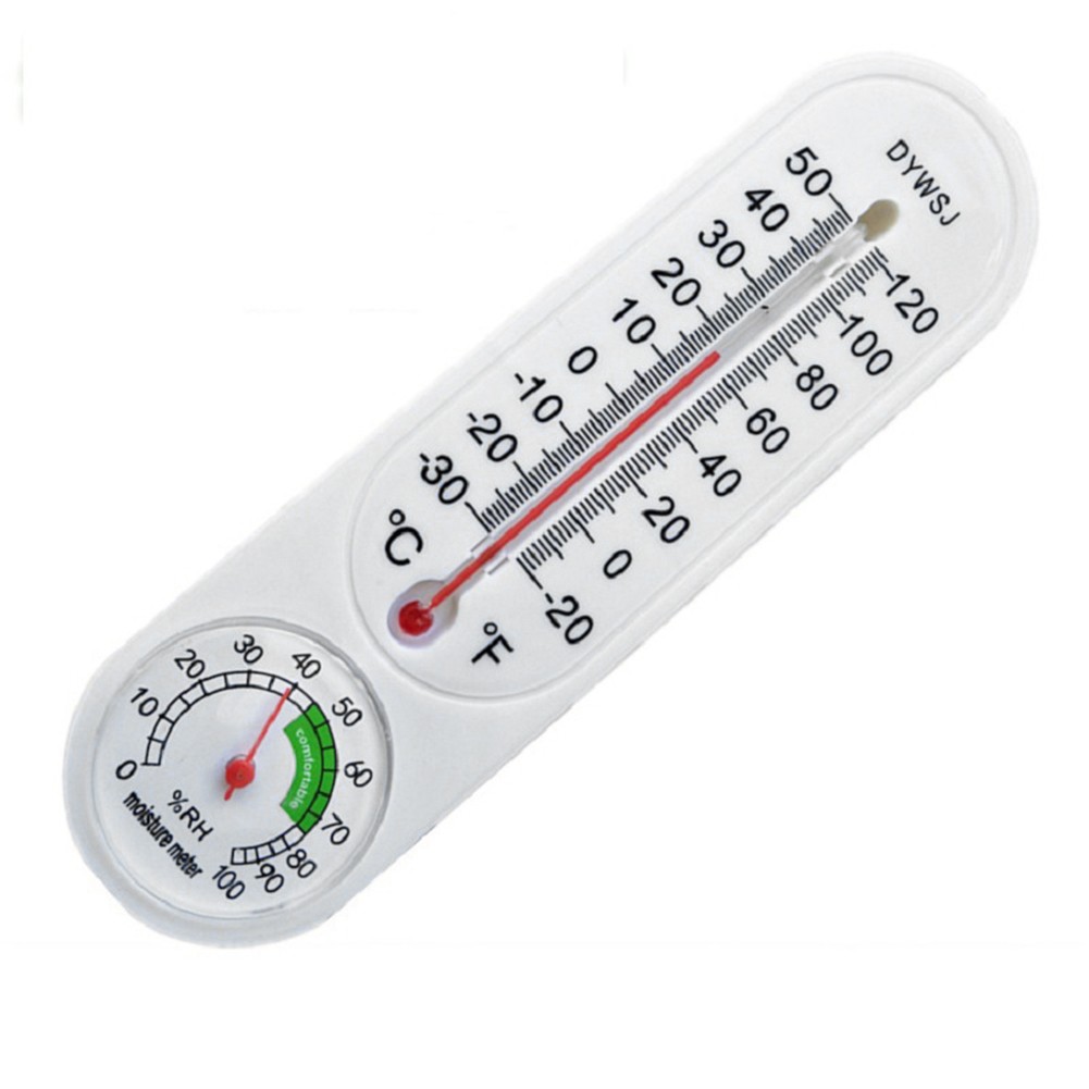 23cm Long Wall Thermometer Hanging Indoor Temperature Recorder Measuring Tool Outdoor Garden Home Garage Office Room