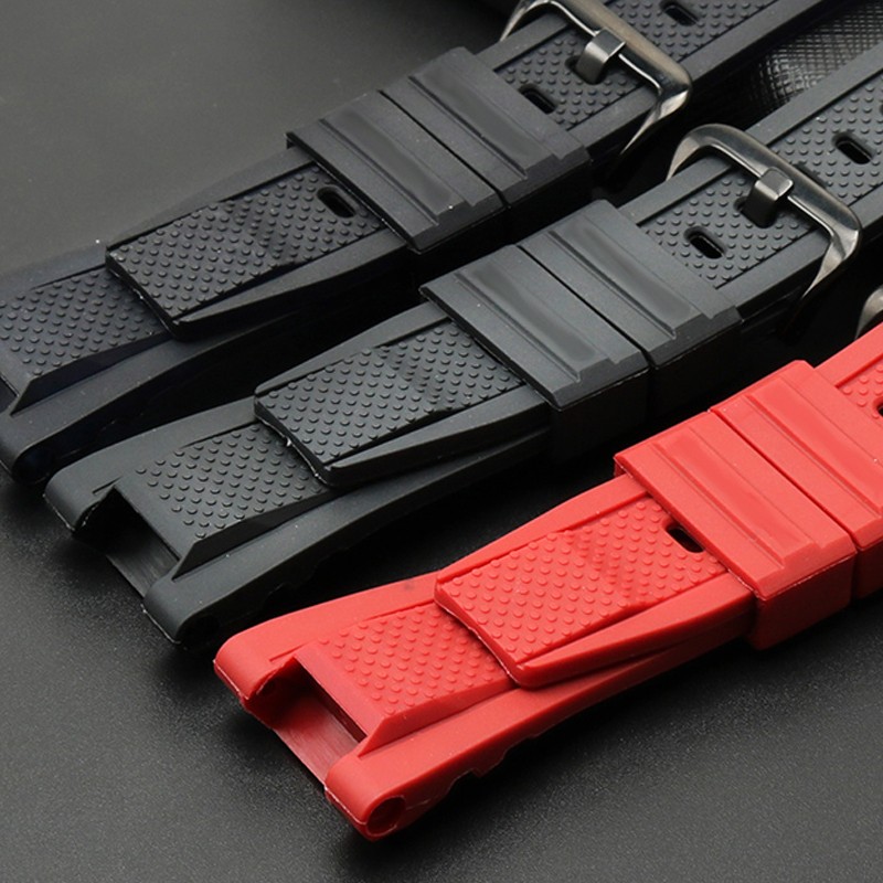 Rubber Watchband for Casio G Shock GST Series GST-210/W300/400G/B100 Waterproof Silicone Watch Band Men Straps Accessories 26*14