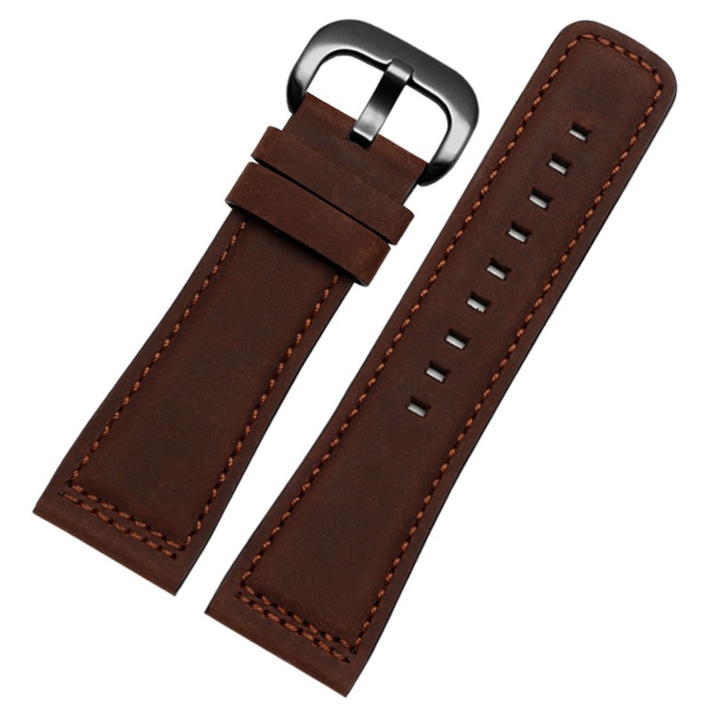 Genuine Leather Watch Band Men For Seven Friday M2/02 P1B/01 P2B/02 First Layer Cowhide Leather Bracelet Female 28mm Watch Strap