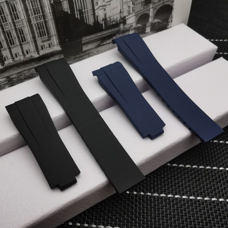 20mm Watch Band Top Quality Rubber Silicone Watchband for Role Strap for Daytona Submarine Perpetual GMT OYSTERFLEX