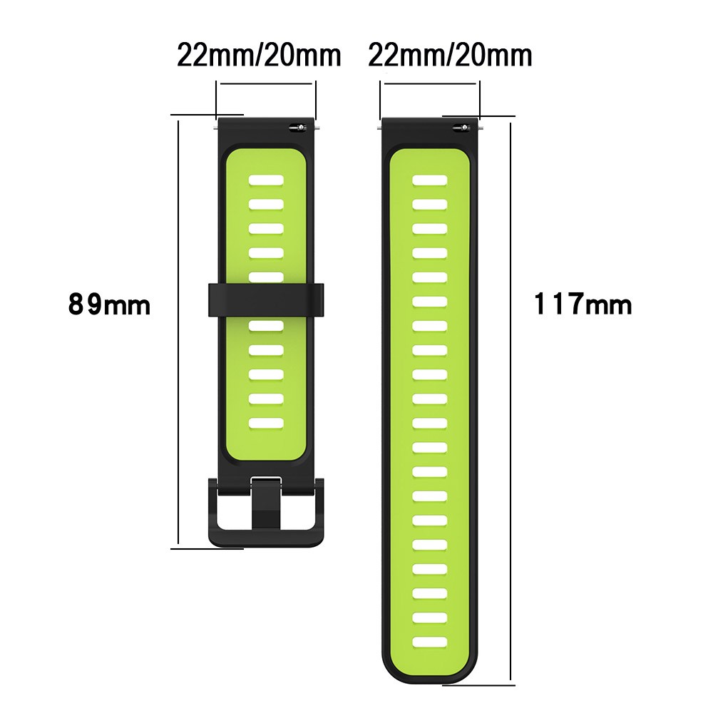 Silicone Band for Huawei Watch GT3 46mm/42mm 22mm/20mm Soft Silicone Sport Quick Release Watch Strap for Huawei GT3 Smartwatch