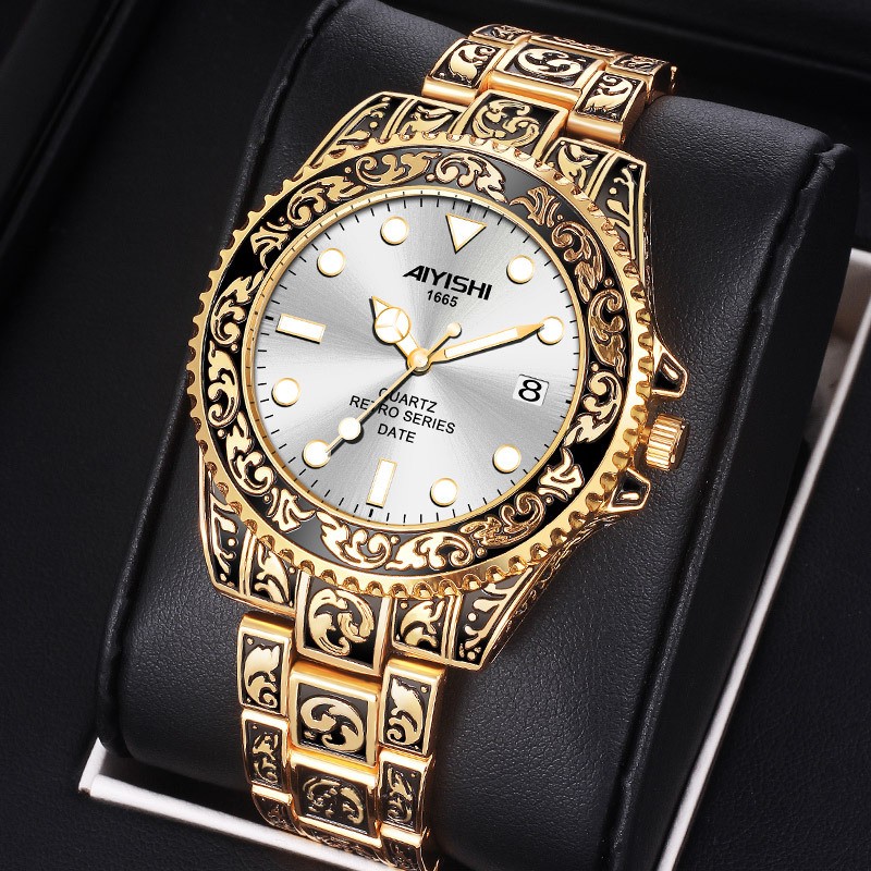 2022 New Fashion Men's Watches Luxury Quartz Wristwatches Waterproof Automatic Date Men Business Watches Men's Watches