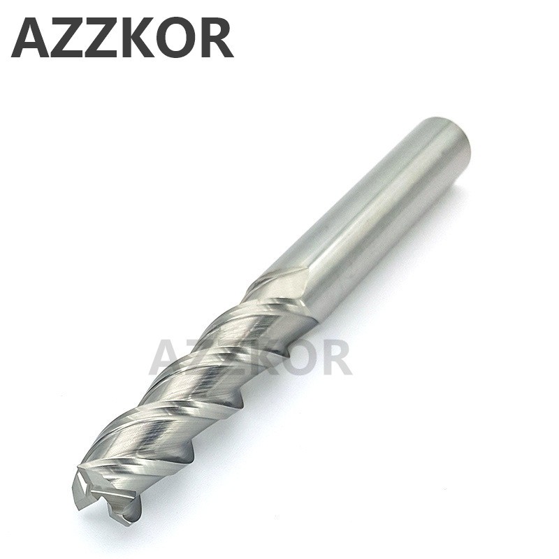 Alloy Coated Milling Cutter Wood Cutter 3 Blades Hrc50