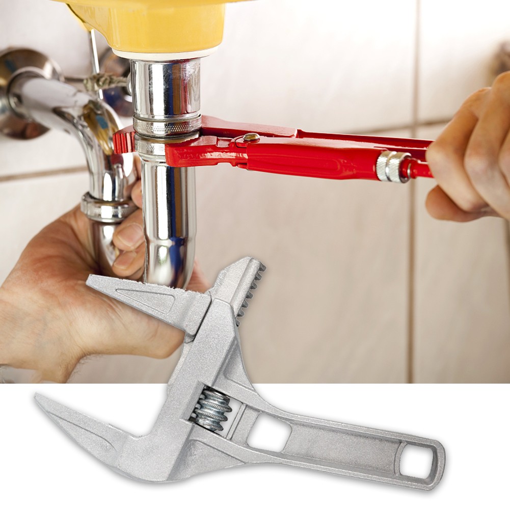 Adjustable Wrench Universal Wrench Multifunctional Wrench Water Pipe Wrenches Repair Bathroom Spanner Spanner Hand Tools