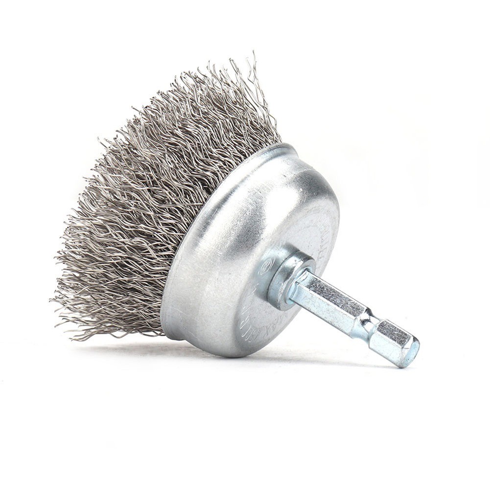 50mm 2inch Steel Wire Wheel Brush Dremel Rotary Drill Tools Dremel Rust Removal Tools Metal Polishing 1pc Drill Brush