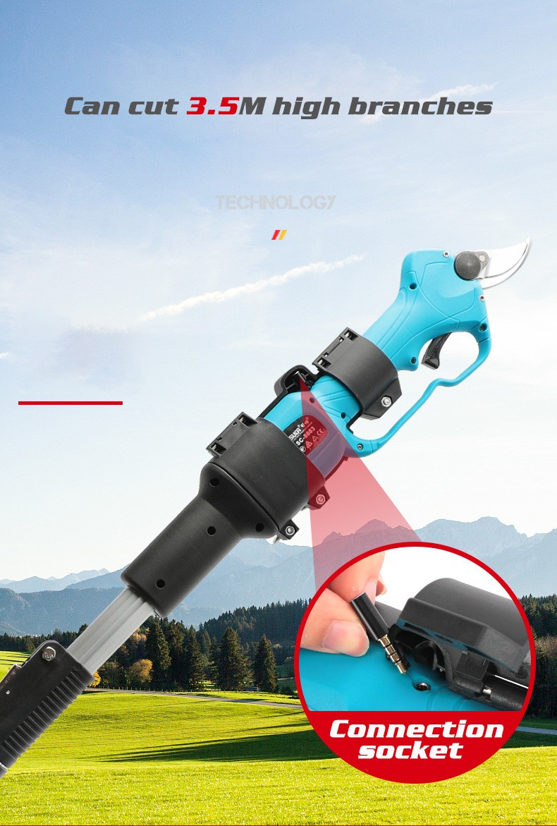 Original SUCA Electric Pruning Shears Extension Rod 8603/8605/8608 Machine Shaft Not Included