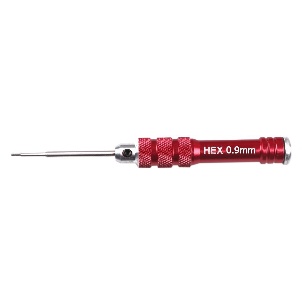 HSS Red Handle Hex Screwdriver Tool Set for RC Helicopter Drone Airplane Model Metal Repair Tools