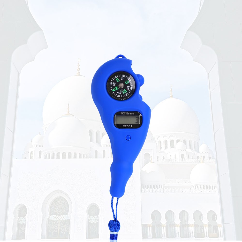 Stock ready digital Tasbih electronic rosary logger counter with compass SXH5136