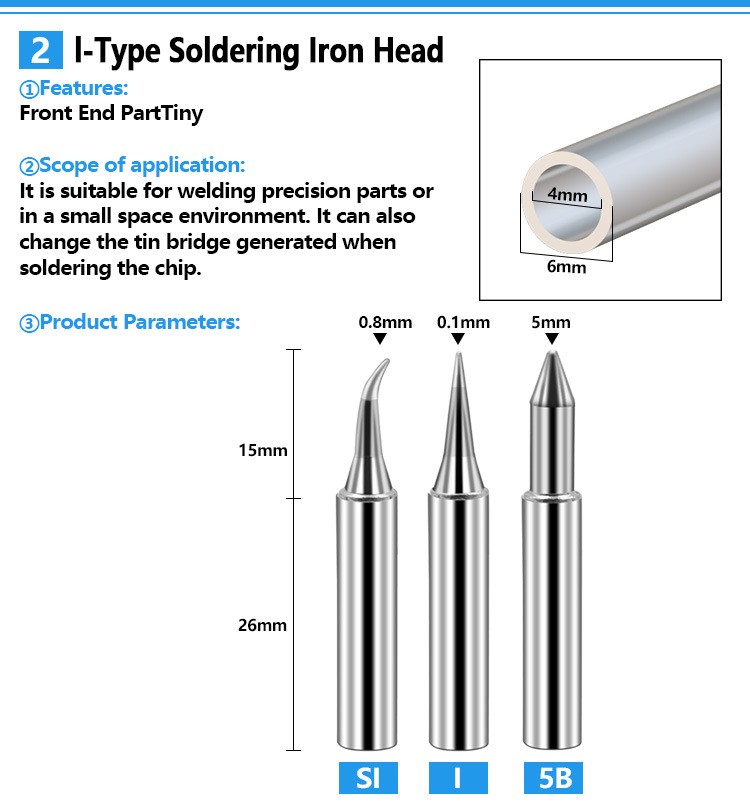 15/17pcs Copper Soldering Tips 900M Soldering Iron Tip Set Electric Soldering Iron Lead Free Soldering Tips Head Soldering Tool