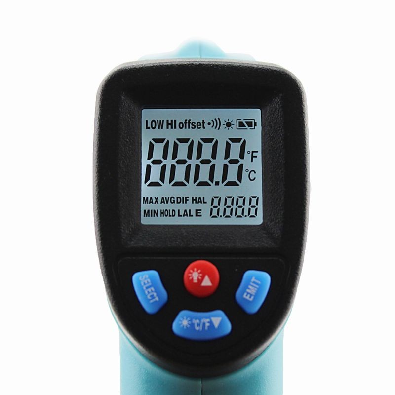 Digital Thermometer, Model GM320, Thermometer, Infrared, Non-contact,