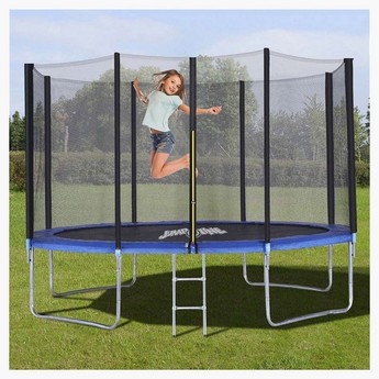 Jumpoline Trampoline with Ladder - 10 feet