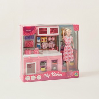 Juniors My Kitchen Doll Playset