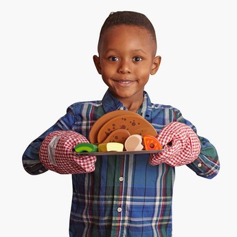 Melissa & Doug Rotisserie & Grill Barbecue Set