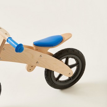 Street Runner Wooden Balance Bike - 12 inches