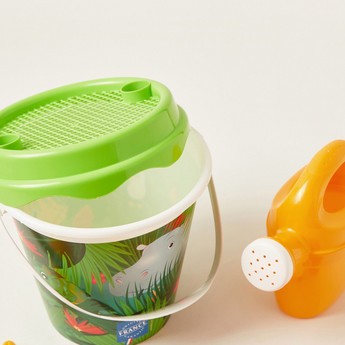 Ecoiffier Jungle Motif Bucket Playset