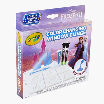 Crayola Frozen 2 Colour Changing Window Clings