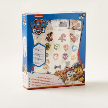 PAW Patrol Tattoos and Sticker Set