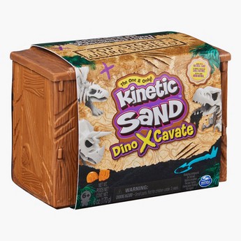 Kinetic Sand Assorted Dinosaur Xcavate Toy