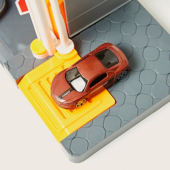 Parking Lot Playset with Colour Changing Cars