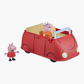 Hasbro Peppa Pig Family Red Car Playset