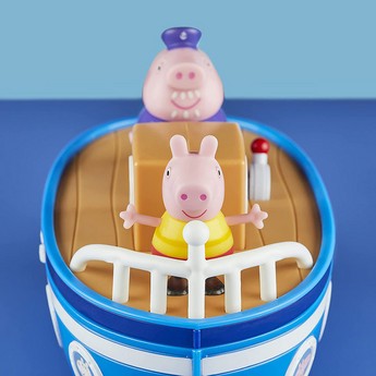 Hasbro Peppa Pig Cabin Boat Playset