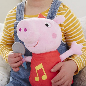 Hasbro Oink Along Songs Peppa Soft Toy - 11 inches