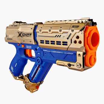 ZURU X-SHOT CHAOS Golden Meteor Dart Ball Blaster with 24 Dart Balls