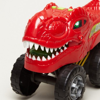 MotorShop T-Rex Battery Operated Toy Truck