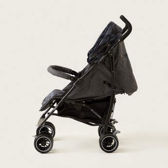 Juniors Roadstar Jigsaw Navy Stone Baby Buggy