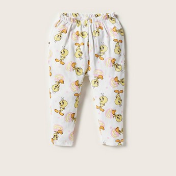 Tweety Print Leggings - Set of 2