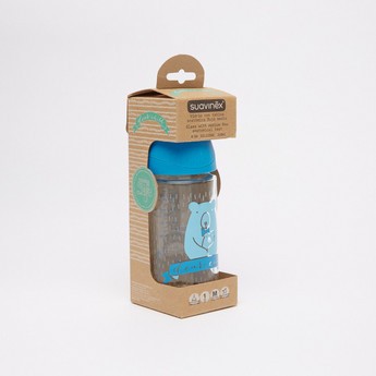 Suavinex Printed Feeding Bottle - 240 ml