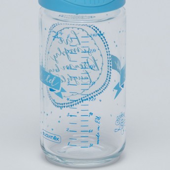 Suavinex Printed Feeding Bottle - 240 ml