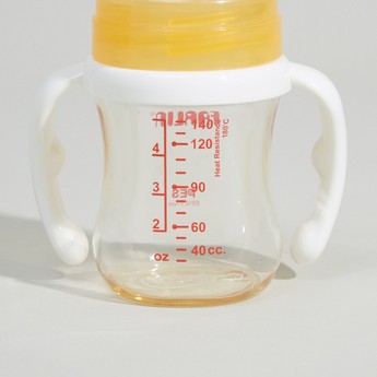 FARLIN Printed Feeding Bottle with Handle - 140 ml