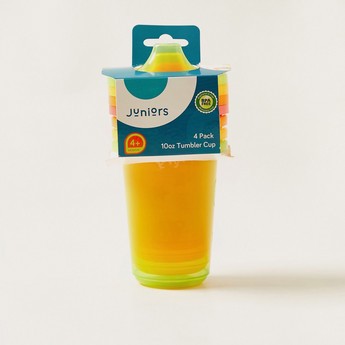 Juniors Disposable Spout Cup with Lid - Set of 4