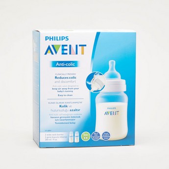 Philips Avent 2-Piece Anti-Colic Feeding Bottle - 260 ml