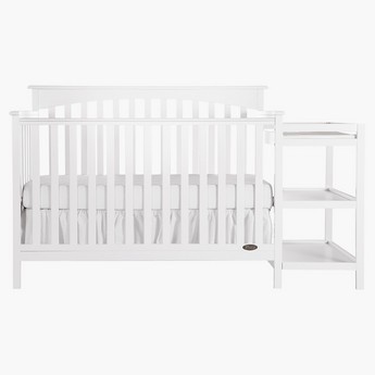 Dream On Me Chloe 3-in-1 Convertible Crib with Changer