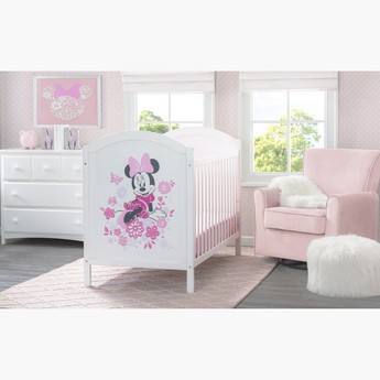 Delta Minnie Mouse Printed 3-in-1 Convertible Baby Crib